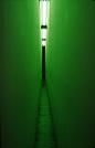 Bruce Nauman, "Green Light Corridor"