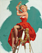 画报女郎Gil Elvgren (1914-1980) ​​​​