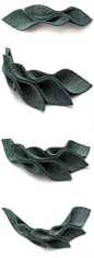 Little Livingstone: How to Make a Leather Leaves Necklace: 