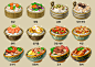 TOYOYO and Yummy Town_Food icons_Rice