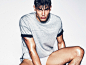 Model Watch: Miroslav Cech Gets Physical in Attitude Magazine | Out Magazine : The face of Versace wears the latest athletic gear for spring.