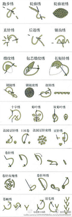 吴跑题采集到刺绣