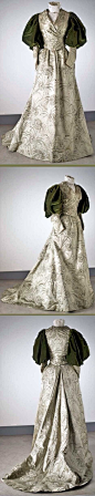 服装｜维多利亚时代晚期，1890-1899。