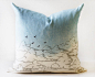 “Sky” Pillow by jennarosehandmade