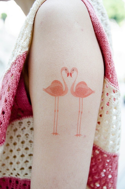 flamingos tattoo