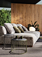 CAULFIELD  "OUTDOOR" | COFFEE TABLES -  EN : CAULFIELD  "OUTDOOR" | COFFEE TABLES -  EN The Caulfield coffee table is now available in an outdoor version with an innovative combination of materials.