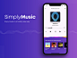 Music streaming app concept .sketch素材下载 - 爱果果