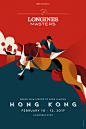 Longines Masters : « WE RIDE THE WORLD »The posters for Longines Masters, the Grand Slam Indoor of Show Jumping. 