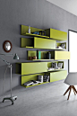 green storage shelves 生活圈 展示 设计时代网-Powered by thinkdo3