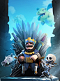 Clash Royale , Petar Milivojevic : Clash Royale/ Game of Thrones mix  

Something I did in my spare time

Every end fits a King, even if killed by a hog!!!