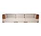 Soho Sectional Sofa by Fendi Casa | Armchairs