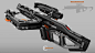 Chameleon modular rifle, Alex Kryvolapov : The goal was to create a modular rifle with changeable parts that fit each other and at the same time to change totally the function of weapon and the way it works.