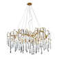 ELK Veubroncé 15-Light Chandelier In Gold Leaf - 1747/15: 