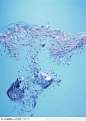水精灵-水中美丽的气泡