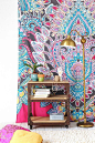 Magical Thinking Paisley Floral Tapestry #urbanoutfitters