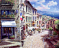 采自Lynn的花瓣画板“水彩小镇”。请点击查看唯美大图。法国尼斯