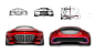 Vision Mercedes Maybach 6 Concept Design Sketches 设计师阅图系列之手绘之美 Oo与木造物oO