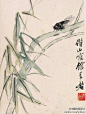 【 齐白石 作品《绿柳鸣蝉》】 齐白石的绘画，以花鸟草虫为大宗，且工写两种画风绘于一图，造诣高深。画面构图简洁，蝉笔法工致，呼之欲出，境界新奇而充满诗意。中国美术馆藏品。
