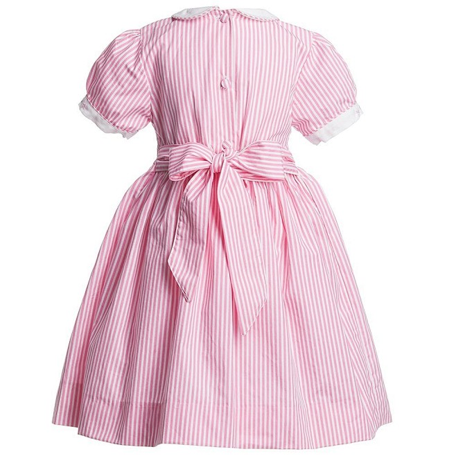 Hand-Smocked Pink St...