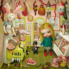 碎百褶采集到mark ryden