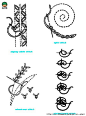 108种英国传统刺绣针法教程 刺绣基本针法大全╭★肉丁网