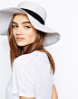 Whistles Flat Brim Sun Hat