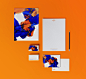 Hermès, The journey begins - Travel Kit : This project is the fruit of the collaboration between Camille Demaimay and Flore Meier. (School project).Our goal was to create a new typographical universe for Hermès, in line with the spirit and the DNA of the 