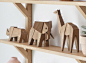 muzo : Muzo collection feature three animals, the elephant, the giraffe and the rhinoceros.Each figurine is made of magnetic wooden block.Create your animal, mix the pieces and discover the different shapes possibilities for hybrids animals!