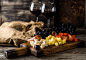 #still life, #food, #grapes, #wine, #cheese, #cutting board, #wooden surface, #drinking glass | 2560x1775 Wallpaper: ym9kok - wallhaven.cc