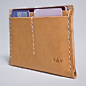 Vegetable Tanned Leather Passport or Field Notes Holder-SR