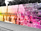 V&A museum construction hoarding concept : Keeping the public informed and excited in anticipation of the redevelopment of London’s iconic Victoria and Alfred Museum of Art and Design was one of the primary objectives for the developers of this mammot