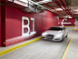 悉尼最新繁华区Barangaroo的地下停车场导视设计