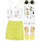 A fashion look from July 2015 featuring white shirt, mini skirt and zara shoes. Browse and shop related looks.