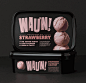 Wauw! : Packaging and identity for the Danish ice cream brand Wauw!