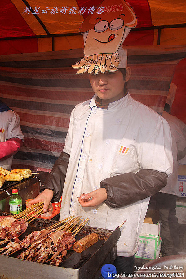 满城尽是烧烤串——京城庙会美食系列照, ...