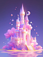 3D|梦幻水晶城堡