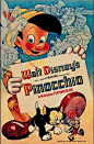 [1937－2014 ] 迪士尼电影海报欣赏——《匹诺曹》