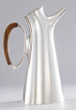 Hans Bunde; Silver and Rosewood Martini Pitcher, 1950s.