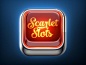 Scarlet Slots Icon by Vyacheslav Abushkevich: 