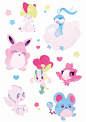 Fairy Pokemon Stickers