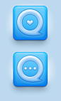 blue icon - heaton-35采集到icon - 花瓣