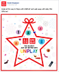 UNIPLAY : Banner ads for Uniqlo SG's Holiday Campaign Uniplay.
