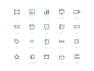 Dribbble   icon list   green