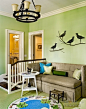 #客厅#65㎡绿色小户型布艺沙发背景墙装修效果图