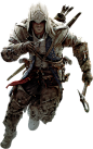 Assassin's Creed III - Connor Kenway RENDER 2 by *IvanCEs on deviantART