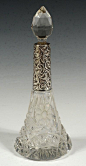 工藝品｜古董銀香水瓶，僅供欣賞。