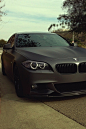 My infatuation with Matte Black finishes right now. BMW M3 #cars