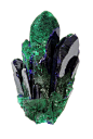 Azurite with Malachite from Mexico