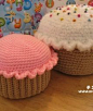 cupcake pillow pattern #编织#