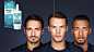 诺伊尔、博阿滕和胡梅尔斯给拜仁的新赞助商的护眼产品做宣传 ​​​​